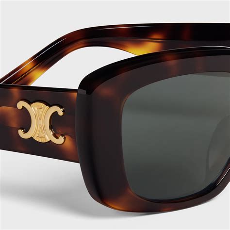 celine triomphe sunglasses 04|TRIOMPHE 04 SUNGLASSES IN ACETATE .